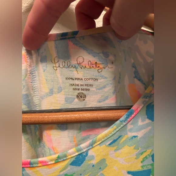 Lilly Pulitzer Cotton Short Sleeve Marlowe Dress - Picture 5 of 5